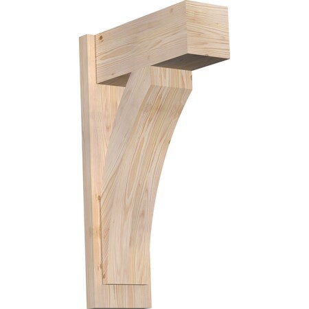 Ekena Millwork Thorton Block Smooth Outlooker, Douglas Fir, 7 1/2"W x 18"D x 30"H OUT08X18X30THR05SDF